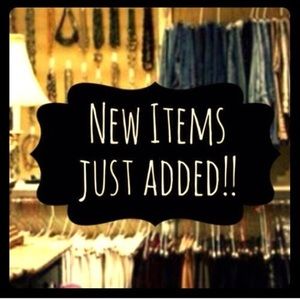All new items being uploaded!!
